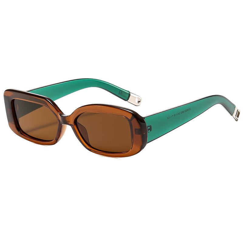 Vintage Square Sunglasses For Men Women With Uv400 Protection Outdoor Sports Fashion Eyewear