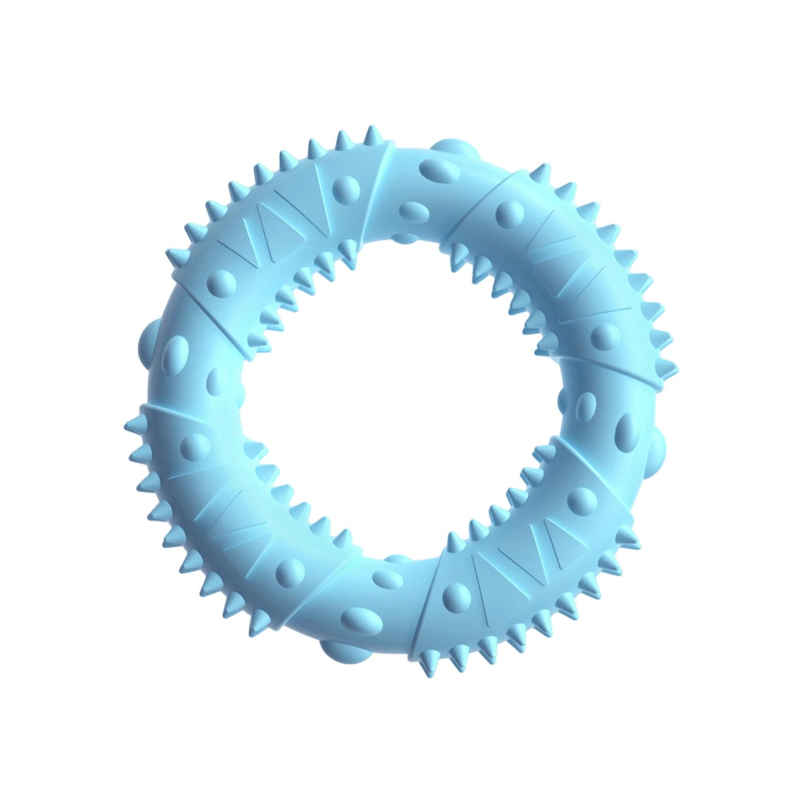 

Pet Toys, Dog Toys, Hedgehog Chew Rings, Teething Chew Sticks One Size небо синє кольору