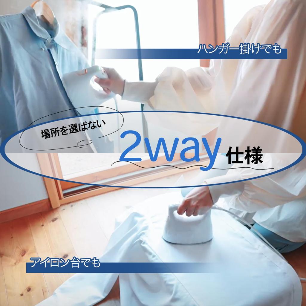 Aviterax Clothes Steamer Domestic Manufacturer Clothes Iron Steam Iron Continuous steam on hanger Starts up in about 25 seconds Lightweight Compact