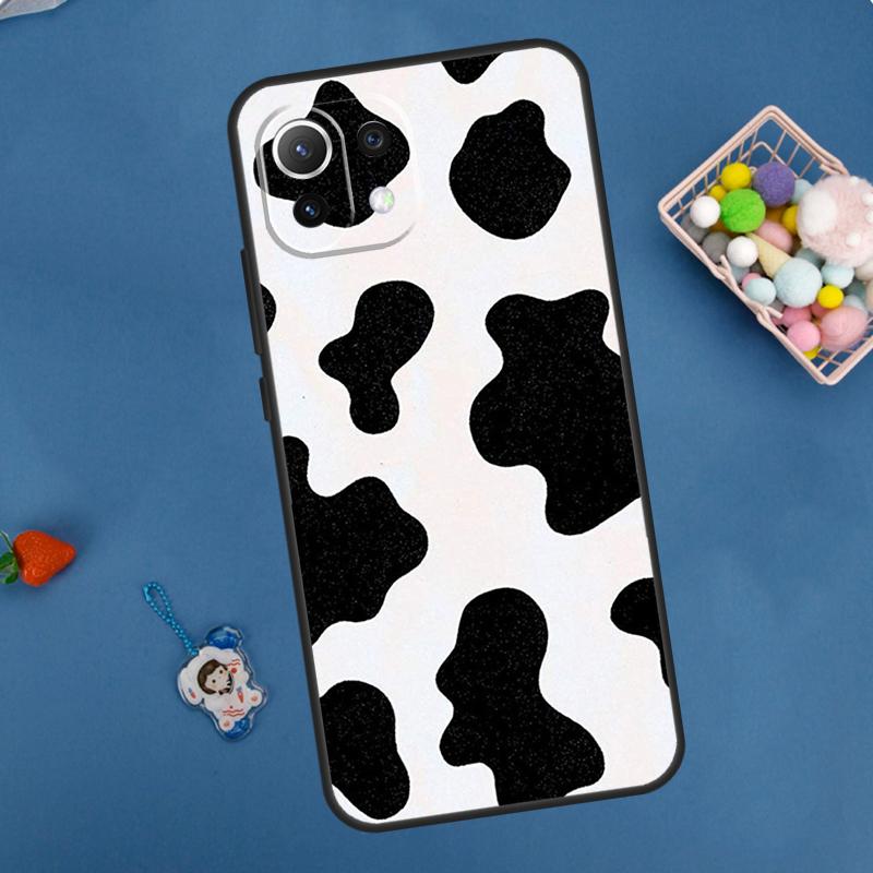 Cow Print Case For Xiaomi 11T 12T 13T 14T Pro 13 14 15 Ultra POCO X7 Pro X3 X5 X6 M6 F5 F6 Pro Cover