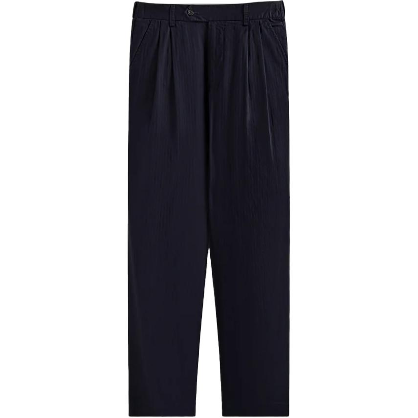 Kith FW24 Fall 2024 Series Herringbone Fashion Versatile Simple Straight Leg Casual Pants Men Bottoms Ink KHM060683-432