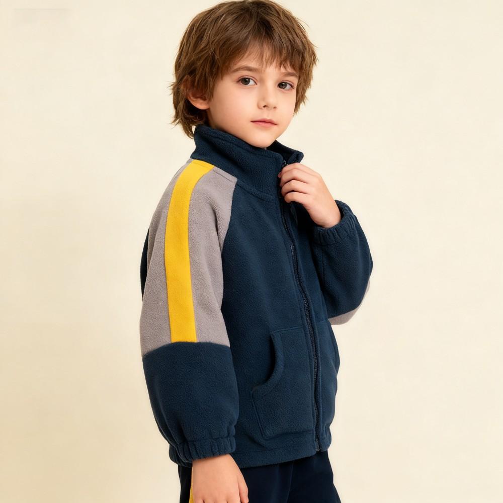 Boys Jackets Autumn Fleece Coats Winter Thermal Fleece Jacket for Children 1 2 3 4 5 6 7Yrs Kids Coats Warm Korean Outerwear