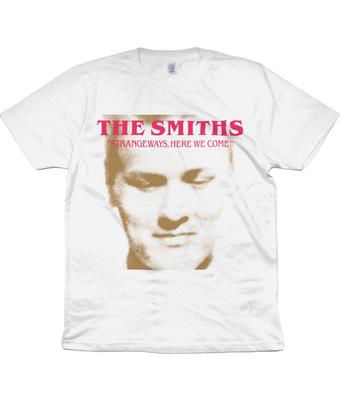 The Smiths - Strangeways, Here We Come -Pink and Brown -Organic T-Shirt -Backprint