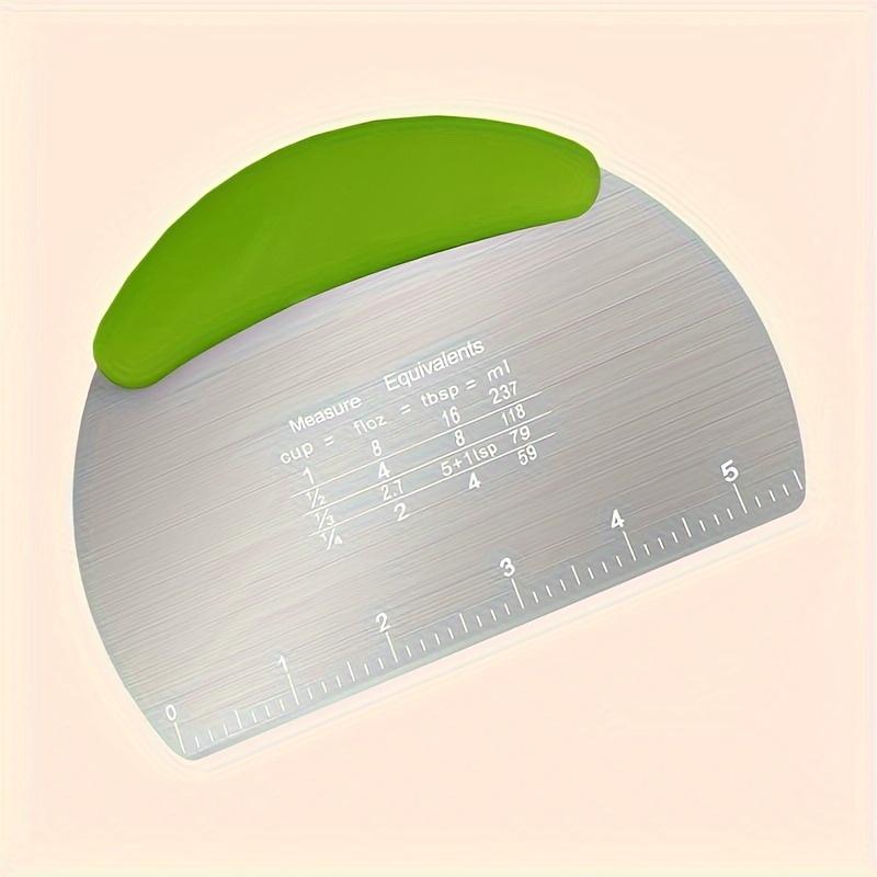 1pc  Dough scraper  Stainless steel cutter Food scraper  Pastry cutting tool Pastry bread cutting board  Baking tool  Kitchen Gadgets