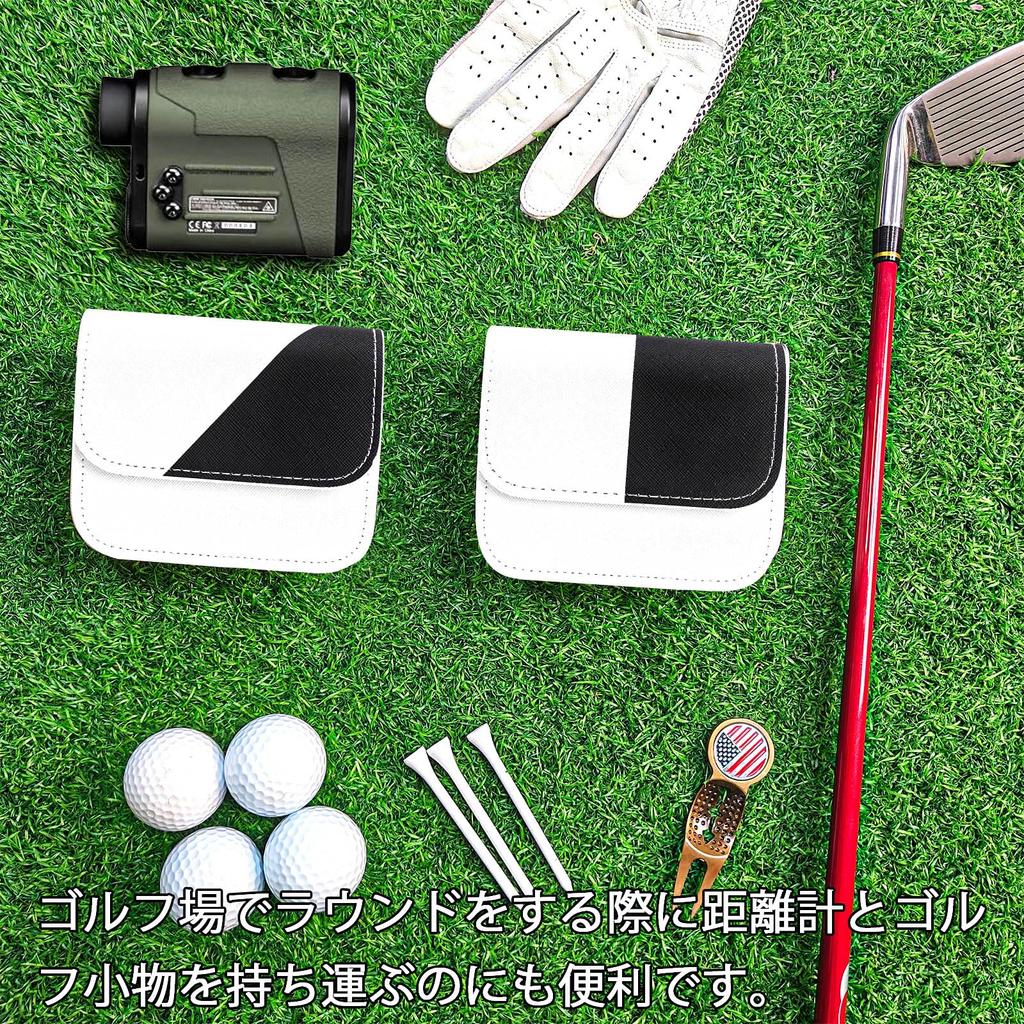 Crestgolf Golf-Laser-Entfernungsmesser-Etui, Aufbewahrungsbox für Entfernungsmesser, Aufbewahrungsbox aus PU-Leder für Entfernungsmesser, Tragetasche für Golf-Entfernungsmesser, magnetisches Etui
