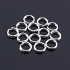 Hot 200 Pcs Fishing Solid Stainless Steel Snap Split Ring Lure Tackle Connector