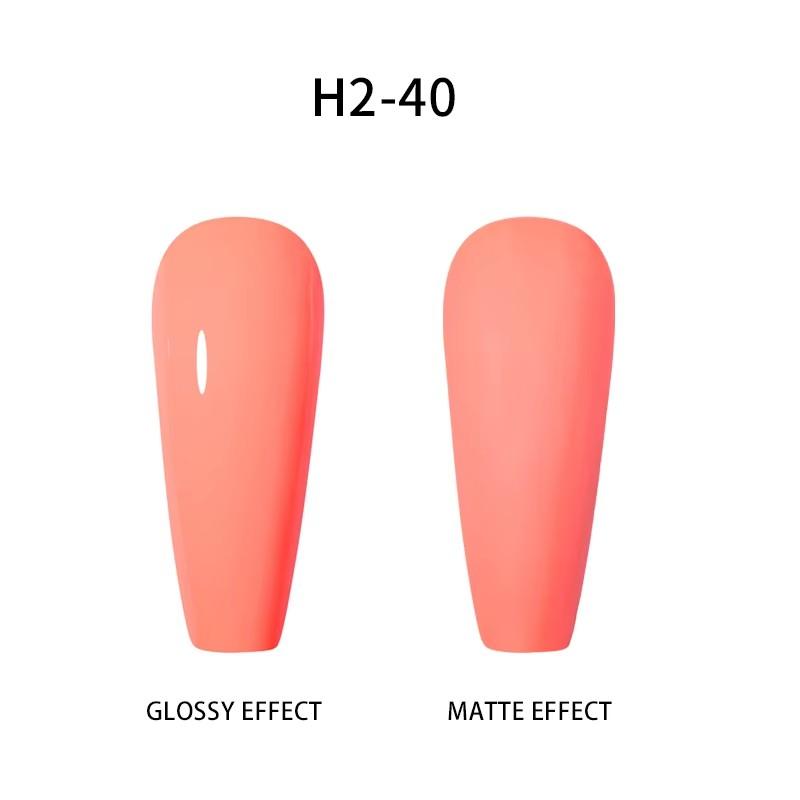 BEAU COLOR 8ML Nail Gel Polish High Pigment UV/LED Color Gel for Nail Art Design and Home DIY Manicure