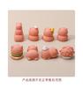 8pcs/Set Capybara Figure Toy MIni Figurine Desktop Decoration Model Ornaments Toys Boys Girls Christmas Gifts