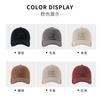 Japanese Retro Baseball Hat Summer Female Versatile P Letter Embroidery Retro Edging Soft Top Cap Men