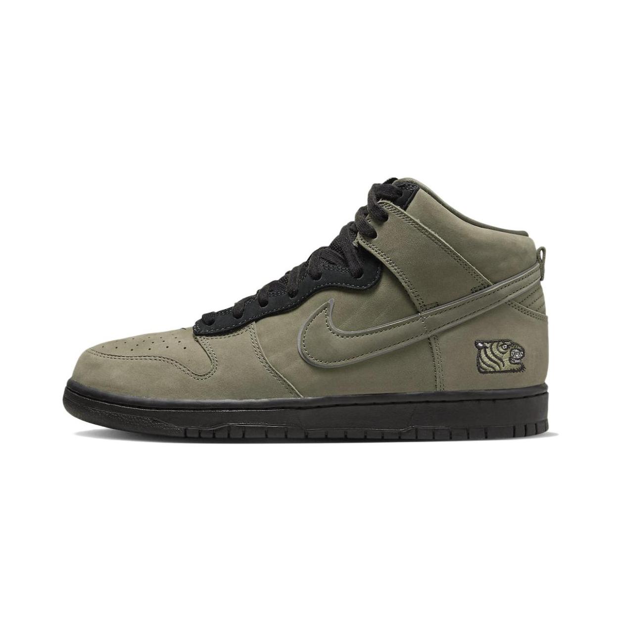 

Кроссовки унисекс Nike Dunk High Soulgoods оливковые DR1415-200 43