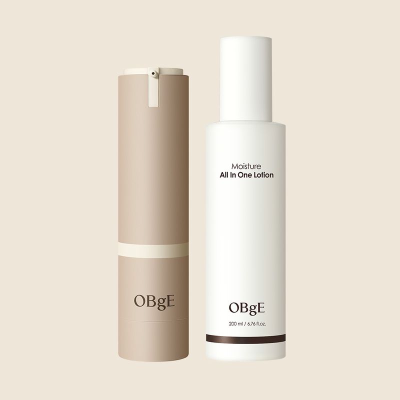 Natural Cover Lotion (Select 1 of 2) + Moisture All-in-One Lotion Set Cover lotion + All-in-one lotion
