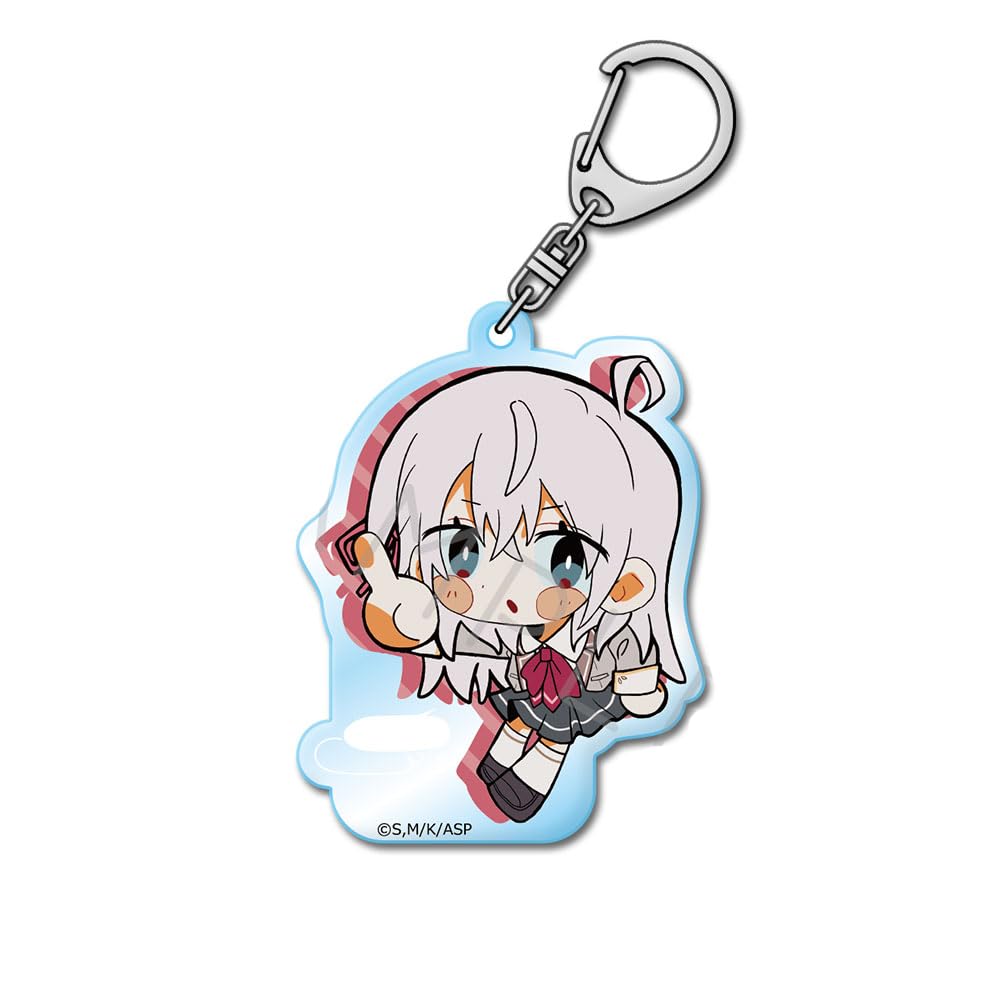 TV Anime Who Sometimes Whispers In Acrylic Keychain B "My Neighbor, Arya, Russian" [Arya]