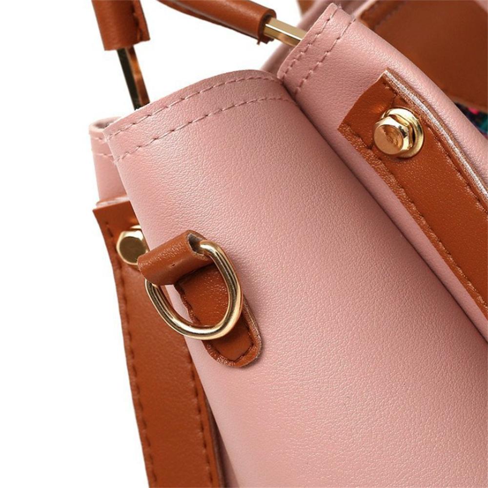 New European And American Fashion Four-Piece Handbag Shoulder Messenger Bag Bucket Bag