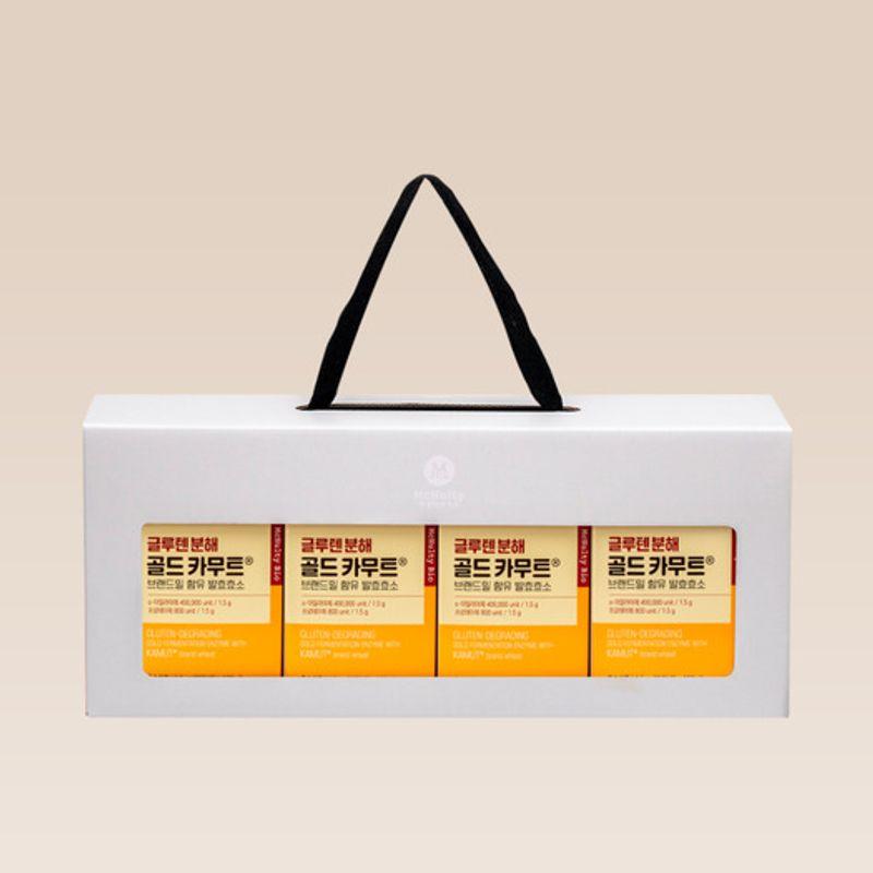 Kamut Dorato Senza Glutine Marca Mulino Fermentato Enzimatico 1,5 g x 30 Bustine (Canadese Autentico)
