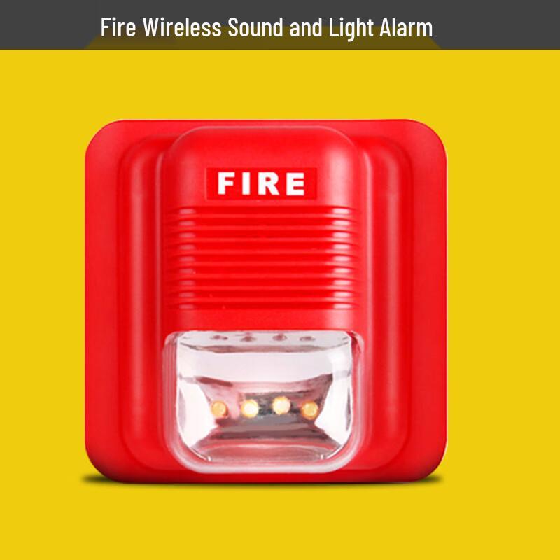 Mi Ling Wireless 4G Smoke Detector & Sound/Light Alarm Standard