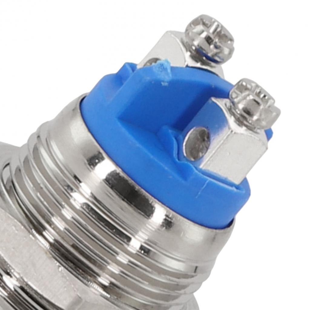 Hochwertiger 16mm Wasserdichter Metall-Drucktaster Selbstrückstellender Netzschalter