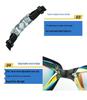 Custom HD Anti-Pinch Swim Cap & Foldable Goggles Set with Nose Clip & Earplugs