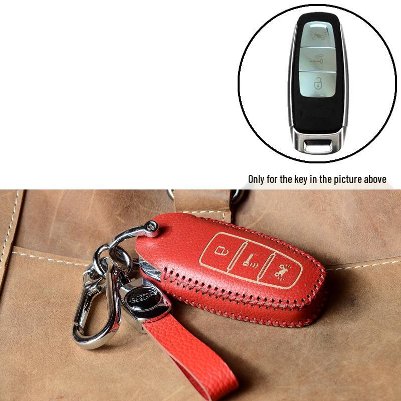 

Tianying Mona Lisa TX150/TS150 Motorcycle Genuine Leather Key Case Set