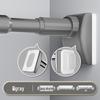 No-Drill Telescopic Shower Curtain & Clothes Drying Rod