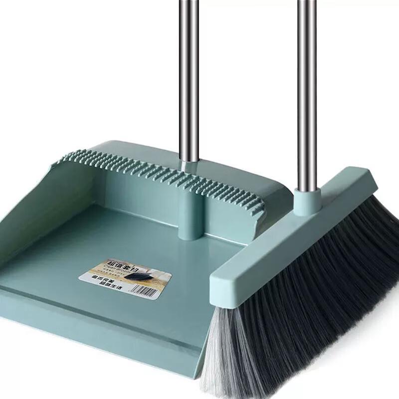 Folding Broom and Dustpan Set
