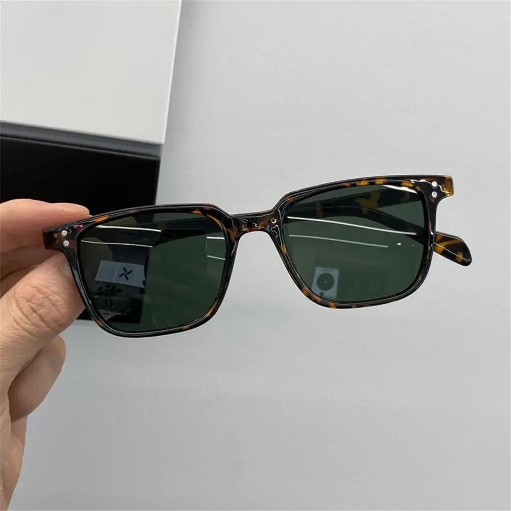 2024 Fashion Square Driver Sunglasses Men Vintage Shades Male Sun Glasses Brand Design Mirror Retro Eyewear Oculos De Sol