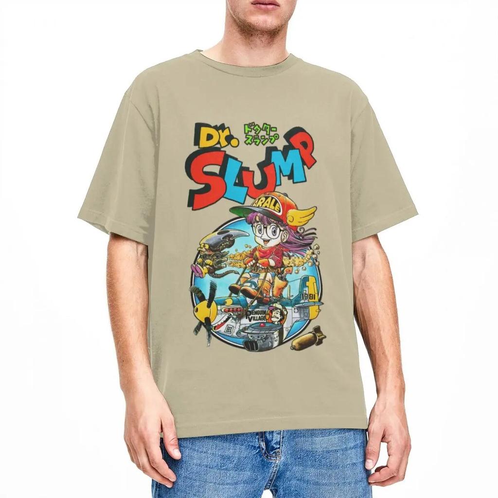 Unisex Dámské Dr Slump Arale Norimaki Unisexga Trička Merch Dr. Volné bavlněné oblečení Chladivá trička s krátkým rukávem Nadměrná košile