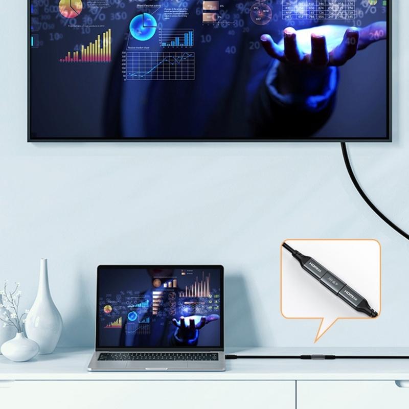 HDTV 2.1 Female Adapter 8K@60Hz Resolution Video Transmission 48Gbps Speed Signal Converter For Monitor Streaming Device