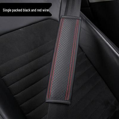 Yudu Fiber Leather Embossed Seat Belt Shoulder Pad