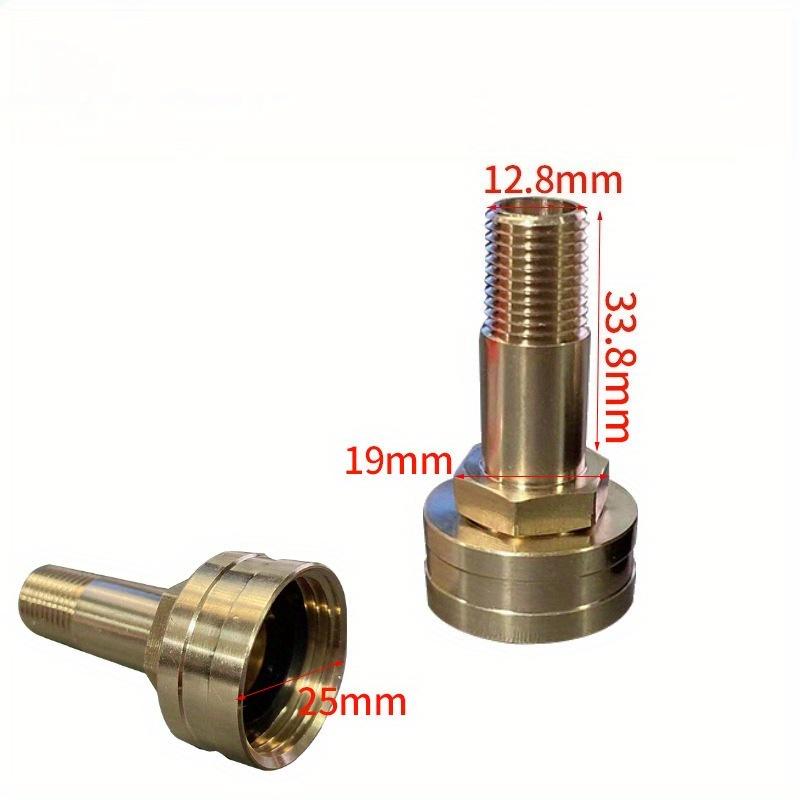 1PC Hose Adapter, Durable Brass Female To Female Fitting for Garden Hose, Pressure Washer Adapter