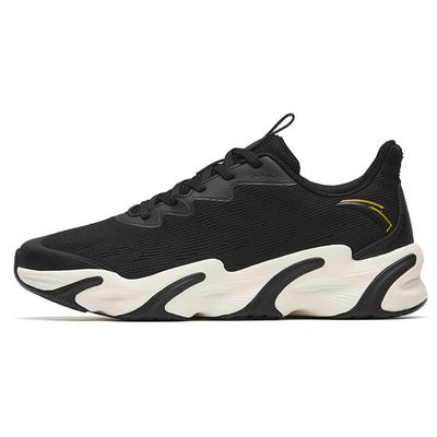 Non-Stop Wear-Resistant Shock Absorbing Low-Top Running Shoes Men Sneakers Black Gray 112245523-7