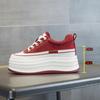 Little White Shoes Women's New Breathable Casual Versatile Thick-soled Thin Sports Summer Breathable Mesh Shoes