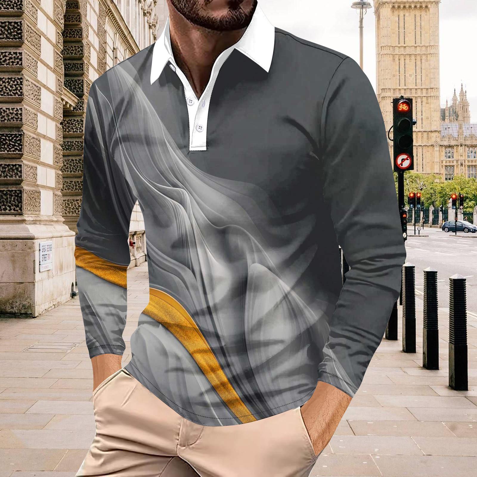 Мужская рубашка для гольфа — фото 8