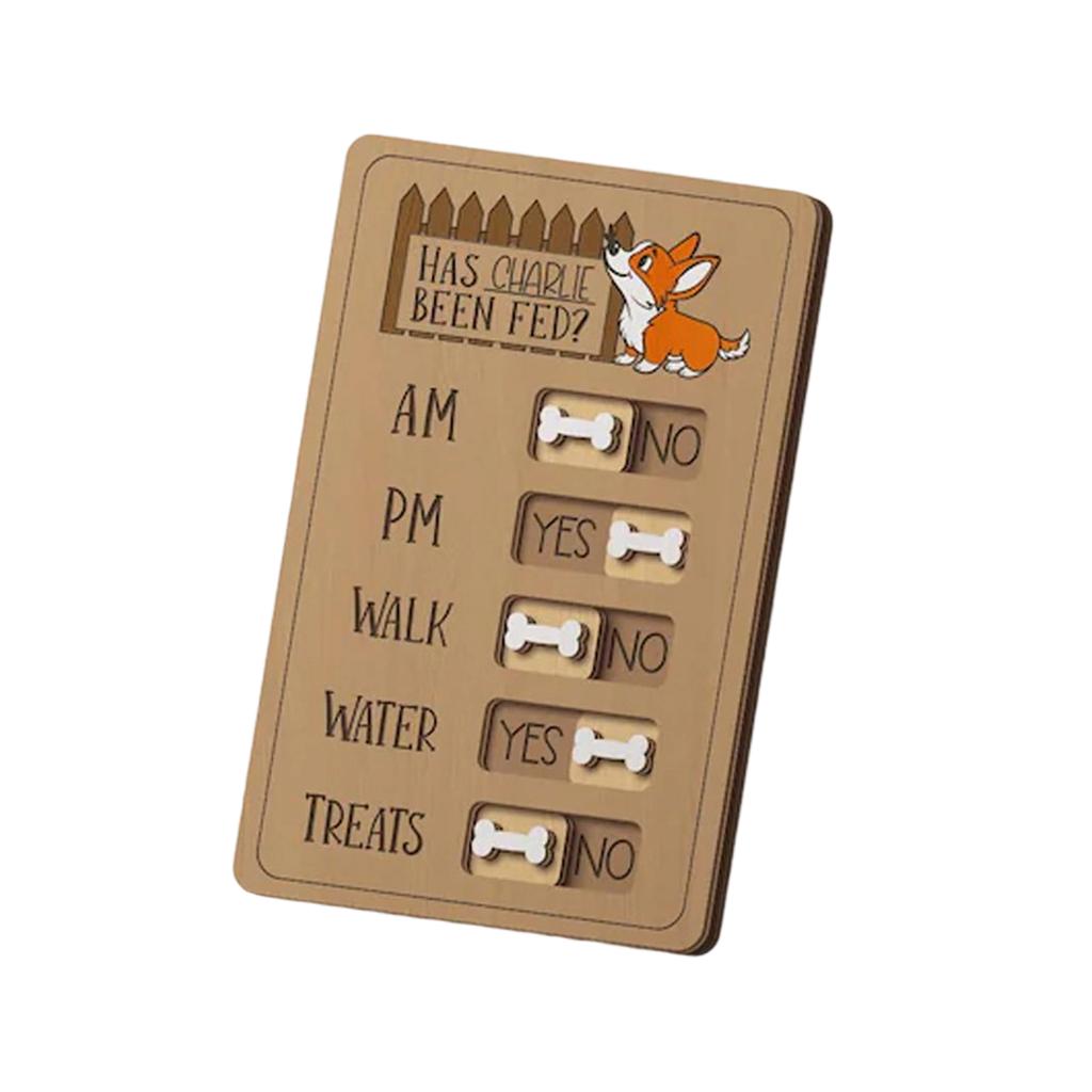 Useful Pet Care Tools Help Pet Owners Track Daily Activities And Mark When Their Are Fed, Taken Outside, Given Or Exercised.