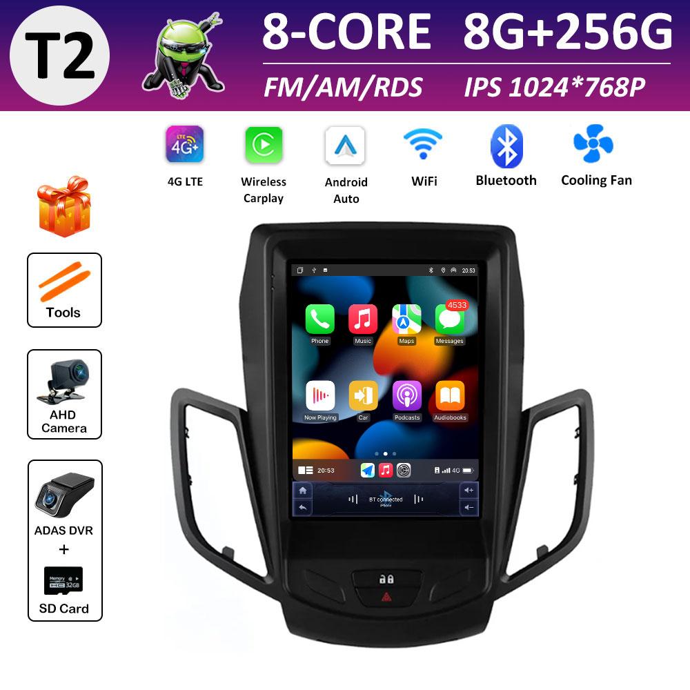Intelligent System DSP Stereo for Ford Fiesta MK7 2009 2010 2011 2012 2013 - 2016 Wireless Carplay Navigation WIFI Accessories