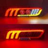 2PCS 12/24V LED Truck Tail Light Turn Signal Rear Brake Lights Reverse Signal Lamp Trailer Lorry Bus Caravan Camper Warning Lamp