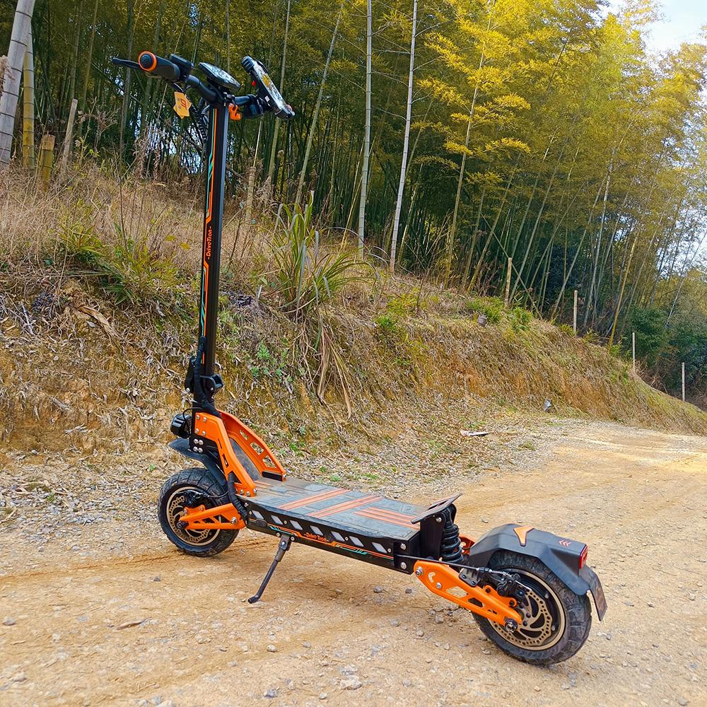 DriveTron DT10 Electric Scooter 1200*2W Motor, 52V 21Ah Battery, 10 Inch Tires, 65-75KM Range, NFC Unlock E-Scooter