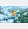 Chibi Dinosaur Mouse Pad Large Desk Mat with Card Layout for TCG Players
