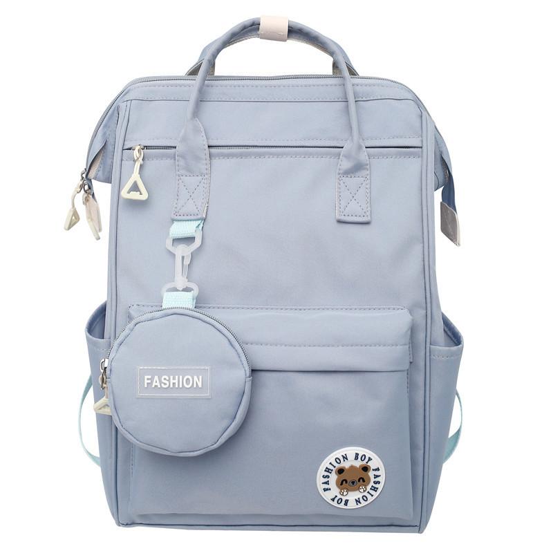 Studenten-Schultasche Damen Japanisches College Fengsen ins Koreanische Version Große Kapazität Junior High School High School Schüler Rucksack
