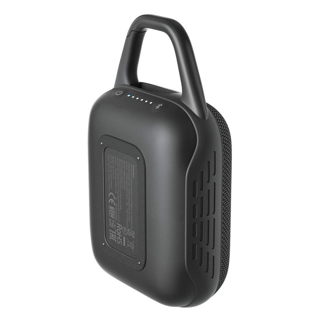 Tronsmart Mirtune H1 Portable Speaker - IPX7 Waterproof 20H Playtime Bluetooth 5.3 TWS Pairing Carabiner Hook Outdoor