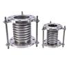 304 Stainless Steel Bellows Expansion Joint with Flange and Telescopic Thickened Design