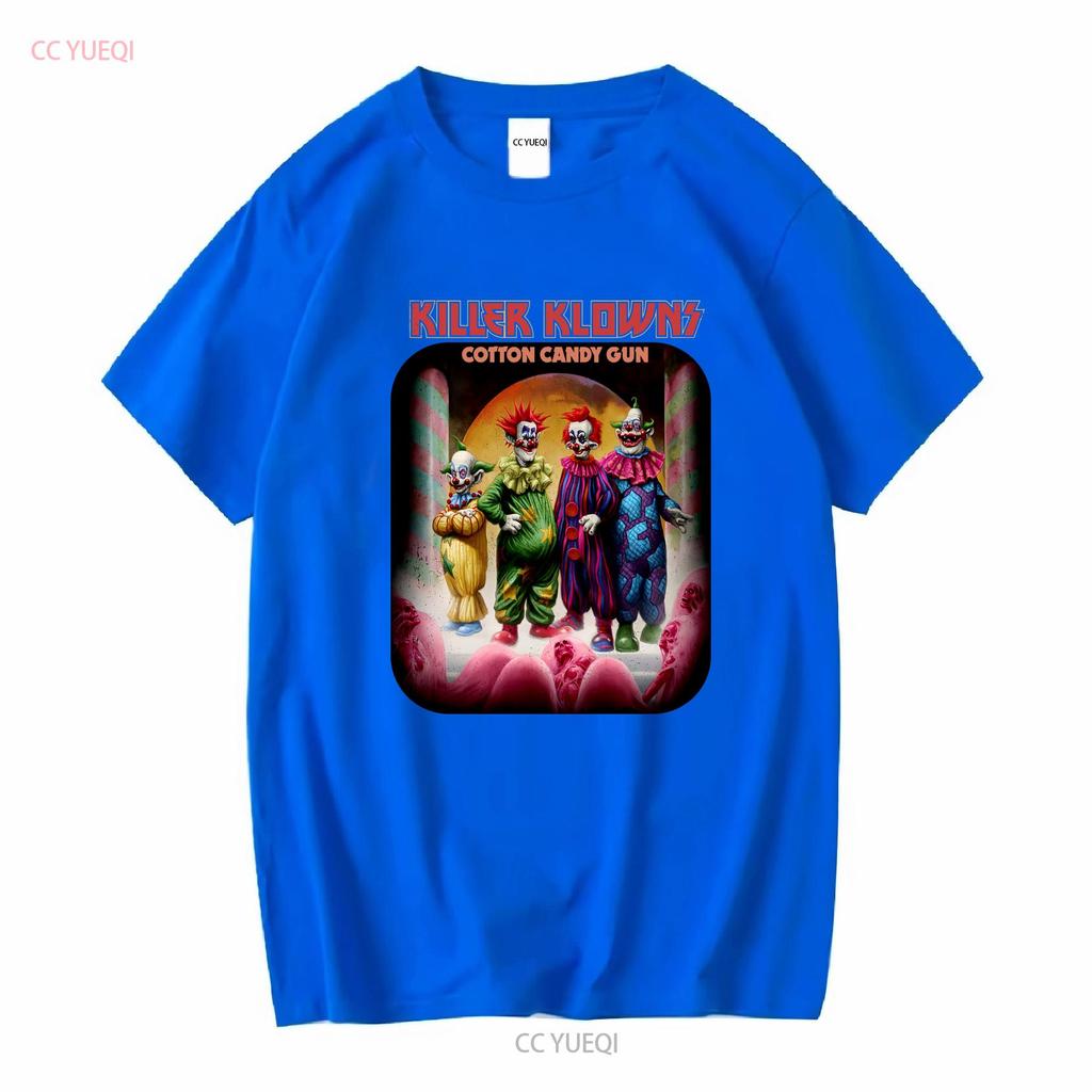 Killer Klowns from Outer Space Movie T Shirt size Small long or short sleeves vintage Washed Casual Unisex fashion