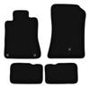 BASIC Black Velour Floor Mats For: Mercedes SL R129 Roadster (1998-2002)