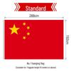 Handheld Five-Starred Red Flag for National Day Celebrations
