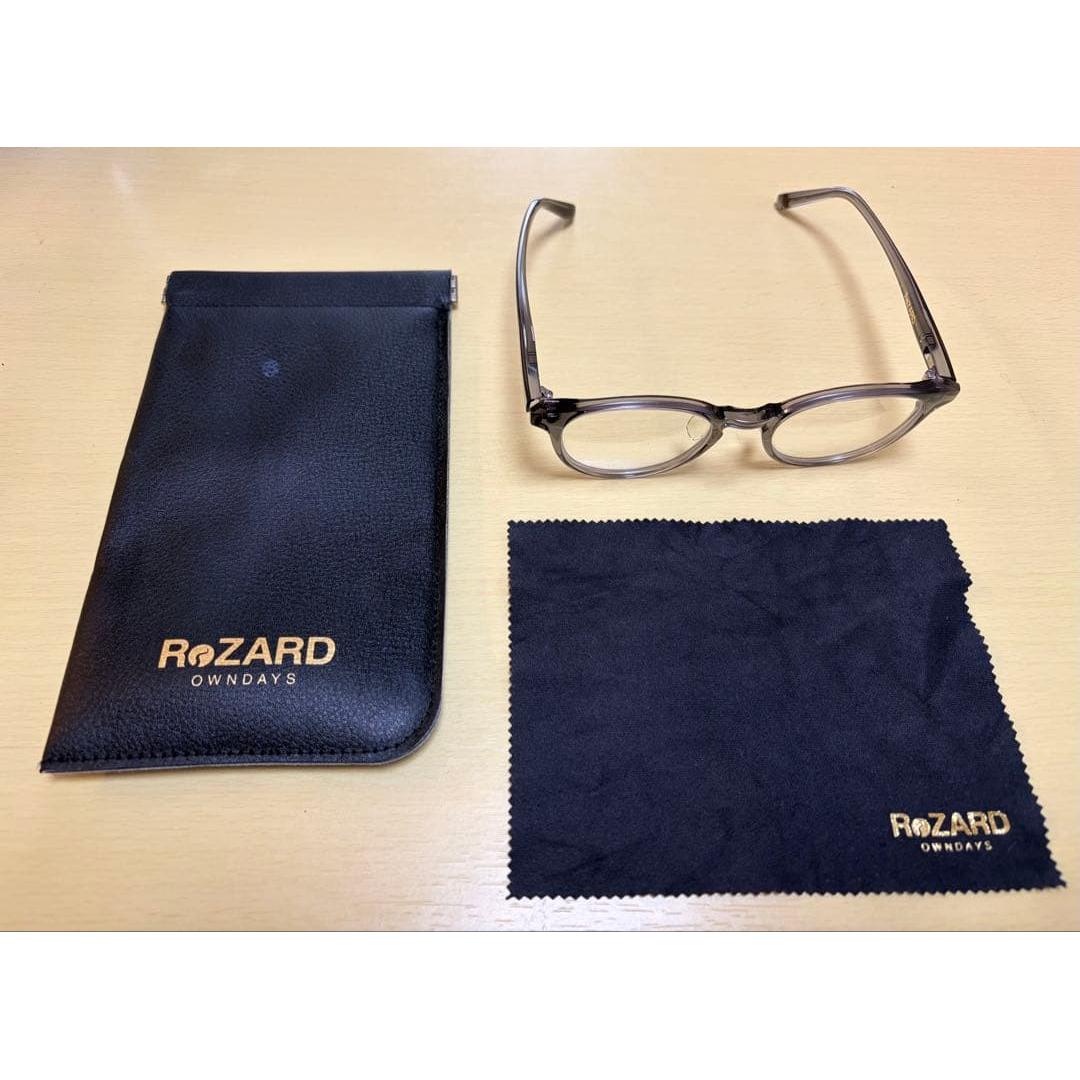 Used ReZARD OWNDAYS glasses clear gray