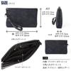 Camouflage Clutch Size M [cmy Select] Men's Bag, Indigo,