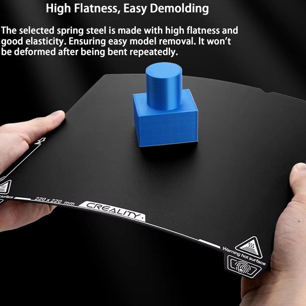 Piatto di Stampa in Resina Epossidica Creality per K1, Piattaforma Letto di Stampa per Stampante 3D per K1/Ender 3 S1/Ender 3 V3/KE/SE/Ender 5 S1/CR-10 SE