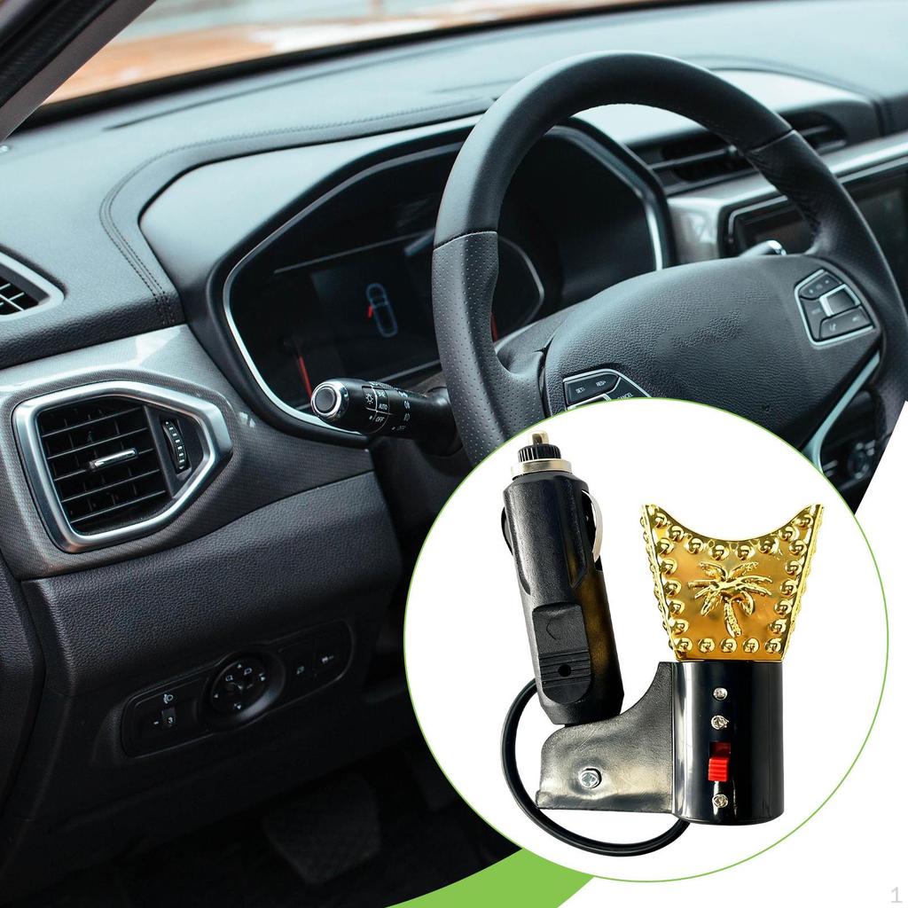 Auto Brenner Metall Aroma Automobil Autos Duft Ofen Kreatives Autozubehör Geschenk Elektrisch