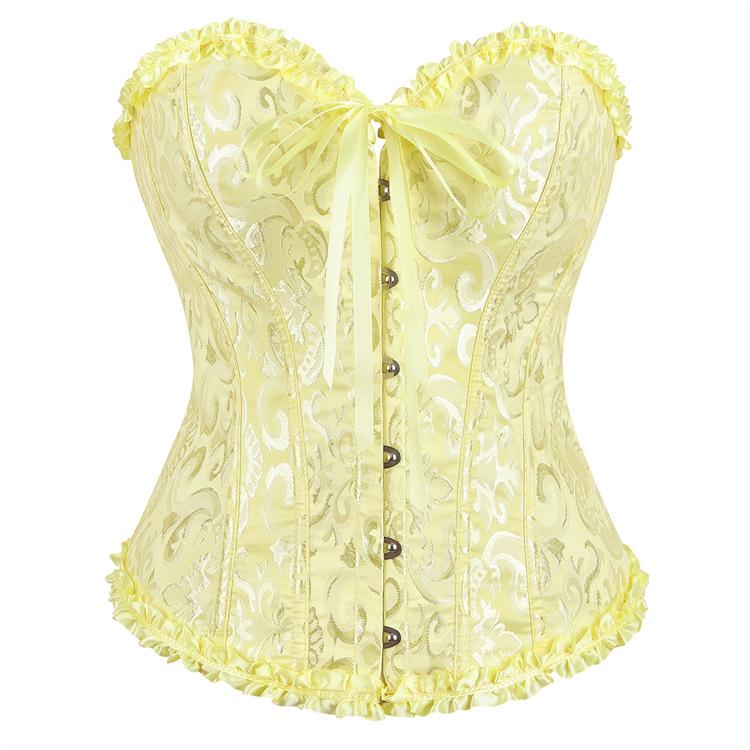 Europäische Größe 819 Schwarzes Hofkorsett: Bauchkontrolle Body Shaper