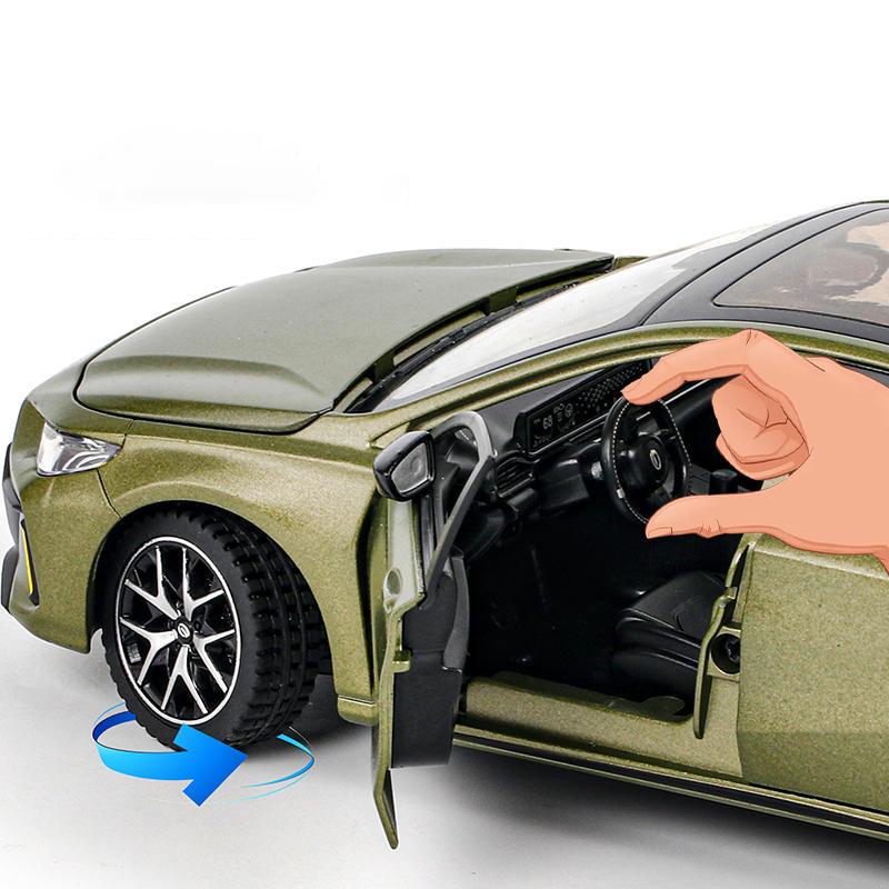 New 1/24 GAC Motor Trumpchi EMPOW Alloy Car Diecasts & Toy Vehicles Metal Toy Car Model Sound and Light Collection Kids Toy