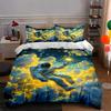 Astronaut Amidst Clouds. Bedding Duvet Cover Sets Duvet Covers Pillowcases Gifts (1 * Duvet Cover 2 * Pillowcases, Without Duvet Insert)